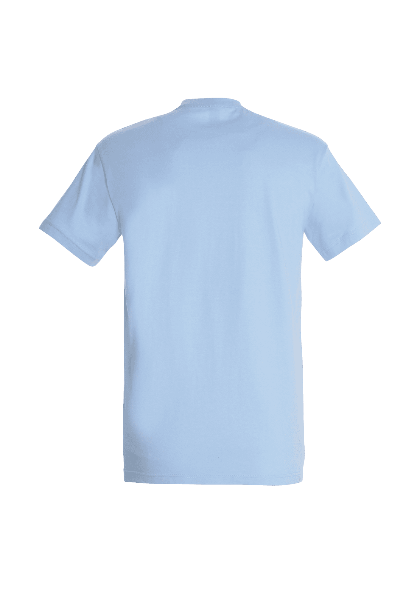 T-shirt Bleu Ciel 190g Adulte 002 Gerby Féminin Club Futsal - GFCF02-IMPERIALBLEUCIELDOS